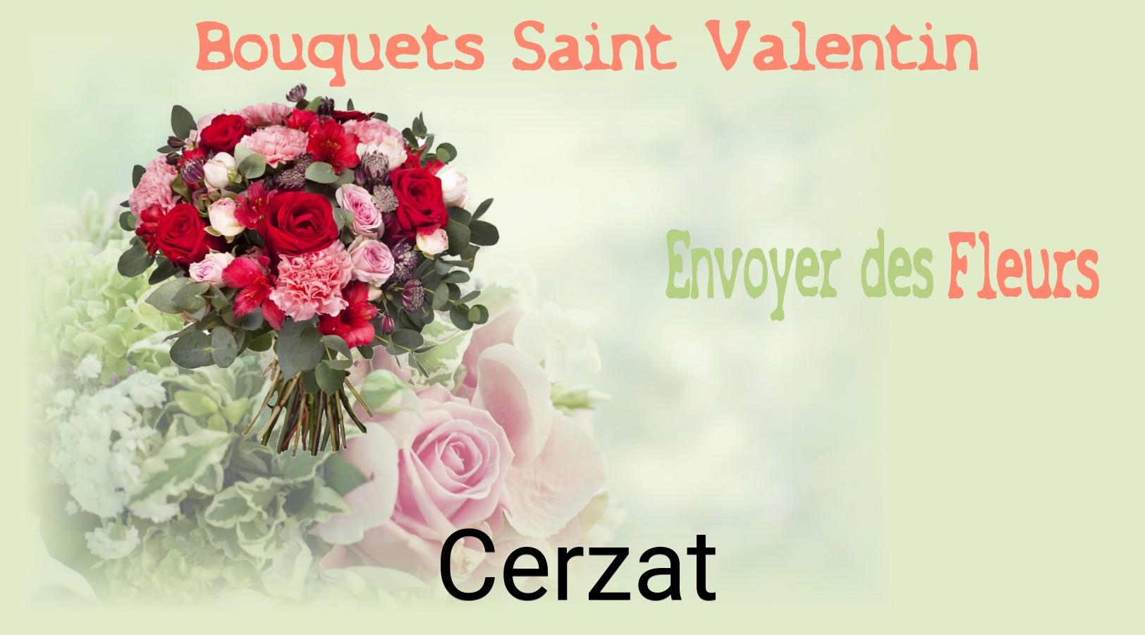 Roses de Saint-Valentin livrées à Cerzat
